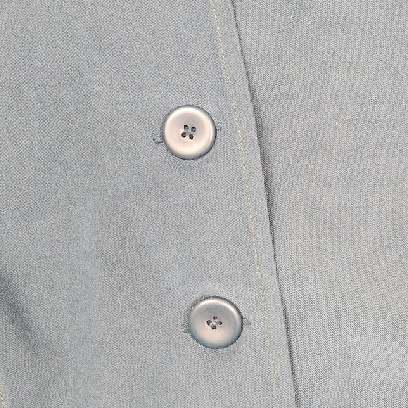 Leslie Fay Womens Bluish Green Blazer - Picture 3 of 10